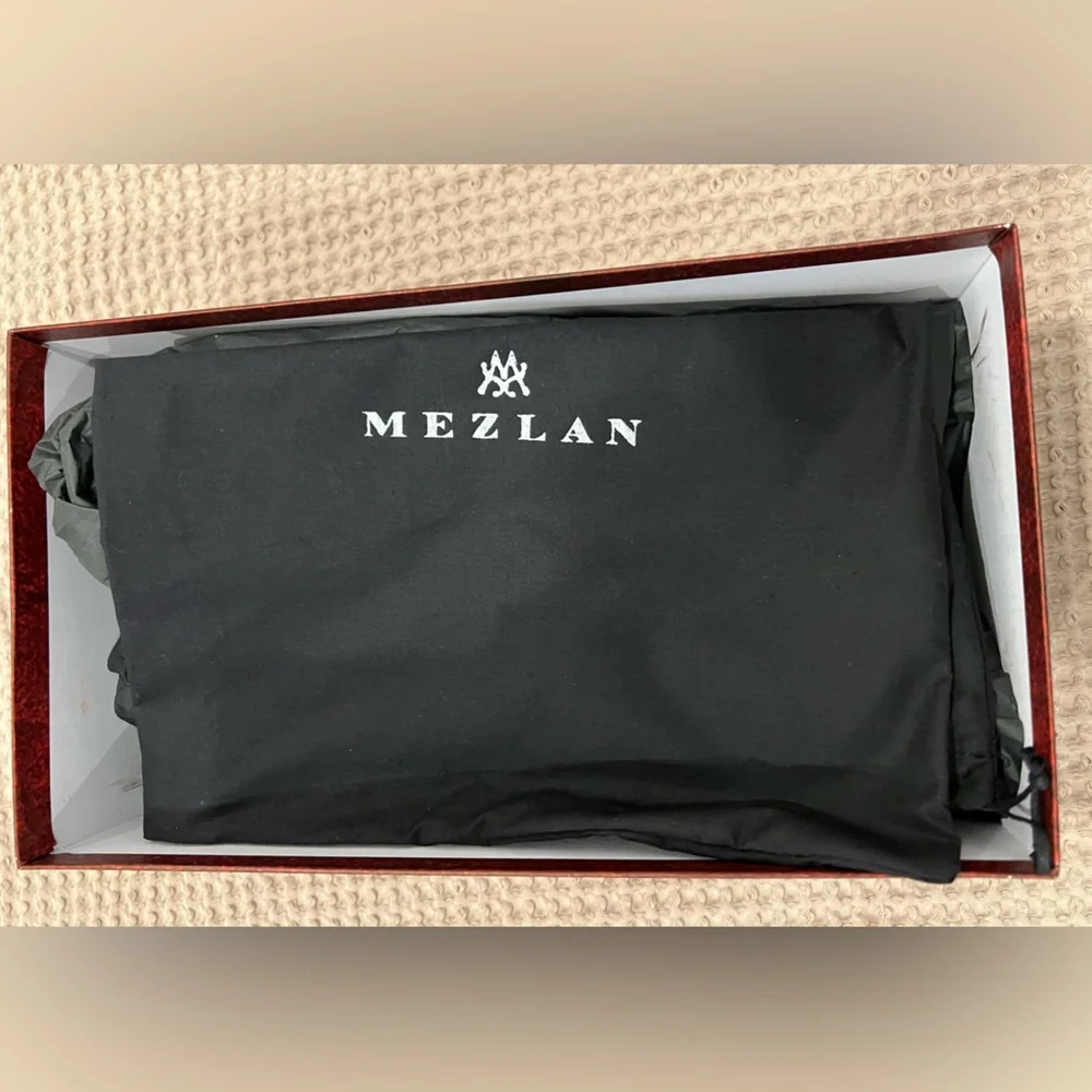 Mezlan Calfskin Dress Moccasin - Picture 2 of 5